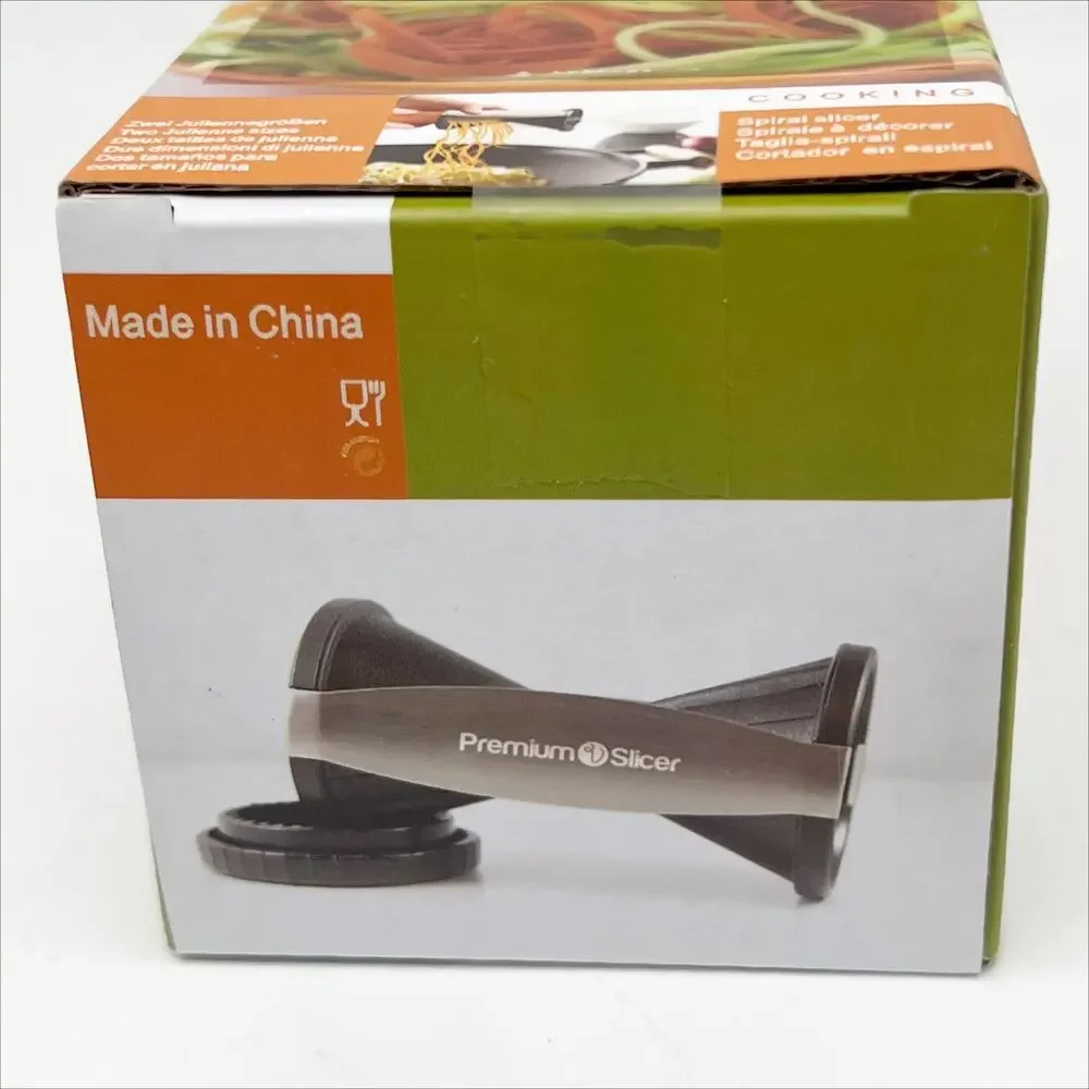 New in Box Mini Premium Vegetable Spiral Slicer for Cooking